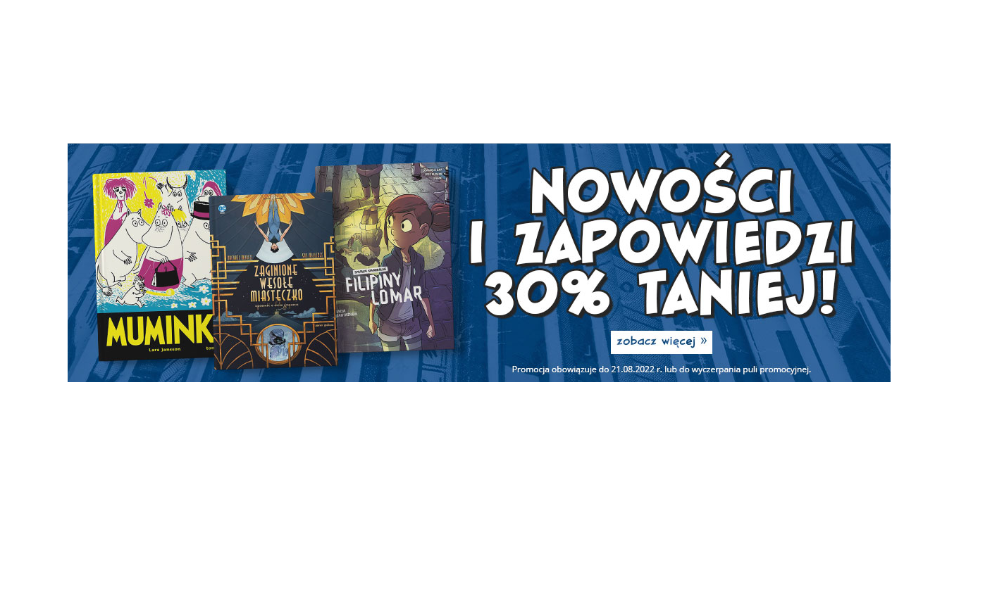 Egmont nowości i zapowiedzi komiksowe 30 Promocje książkowe
