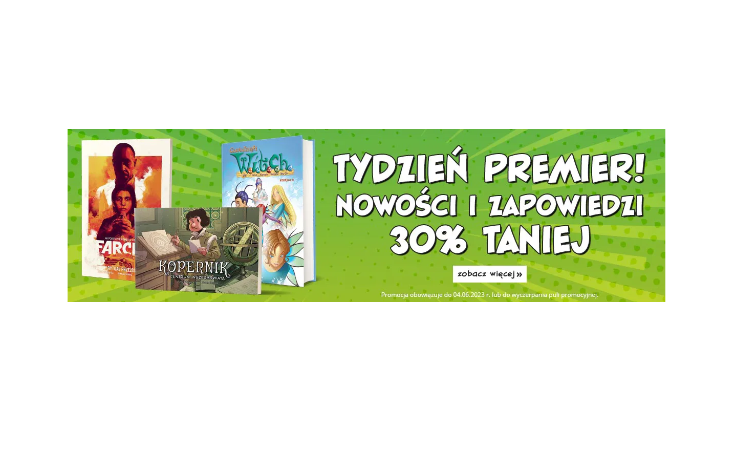 Egmont nowości i zapowiedzi 30 Promocje książkowe tanie książki